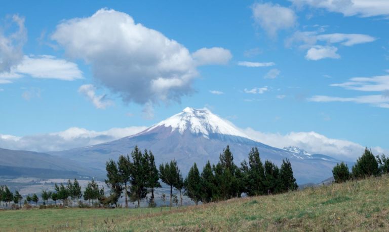 The Cotopaxi volcano, Ecuador