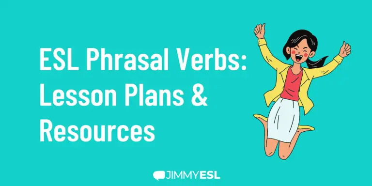ESL phrasal verbs: lesson plans & resources