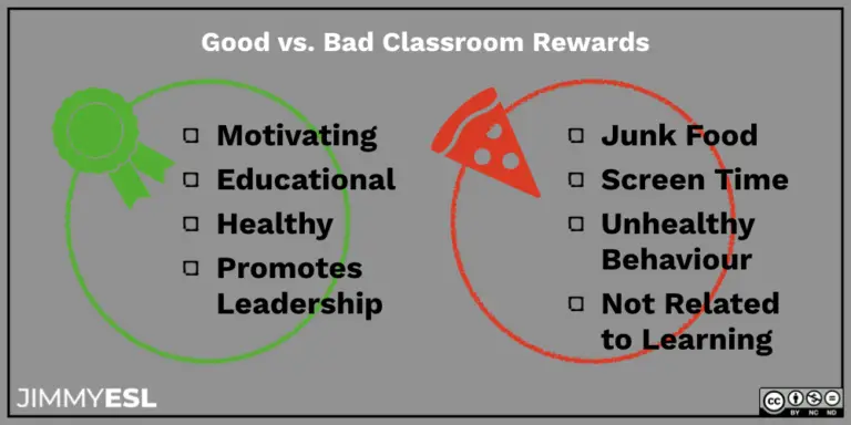 Good vs. bad classroom rewards