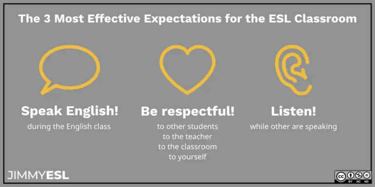 The 3 Most Effective Expectations in Any ESL Classroom
