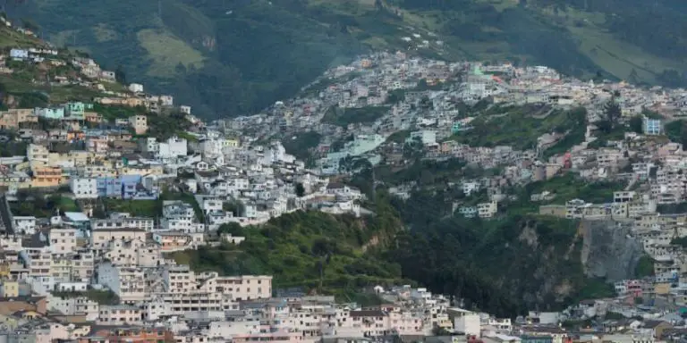A city district of Quito