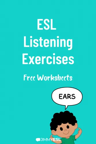 ESL listening exercises free worksheets