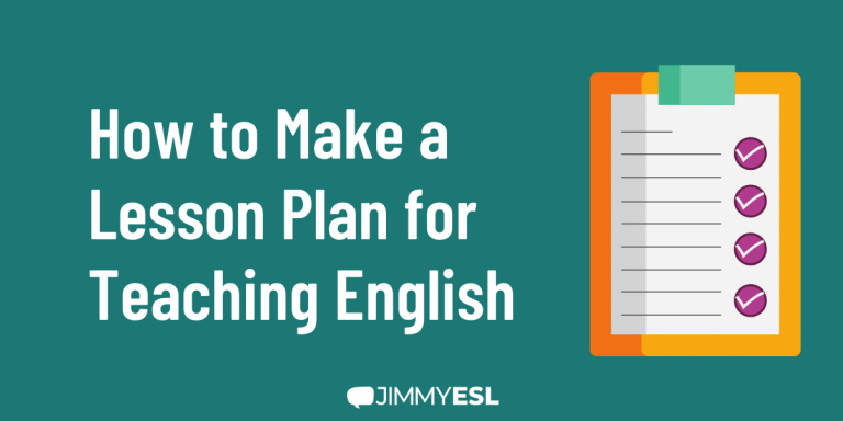 How to Make a Lesson Plan for Teaching English