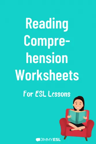 Reading comprehension worksheets for ESL lessons
