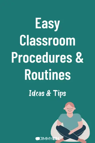 Easy Classroom Procedures & Routines, ideas and tips
