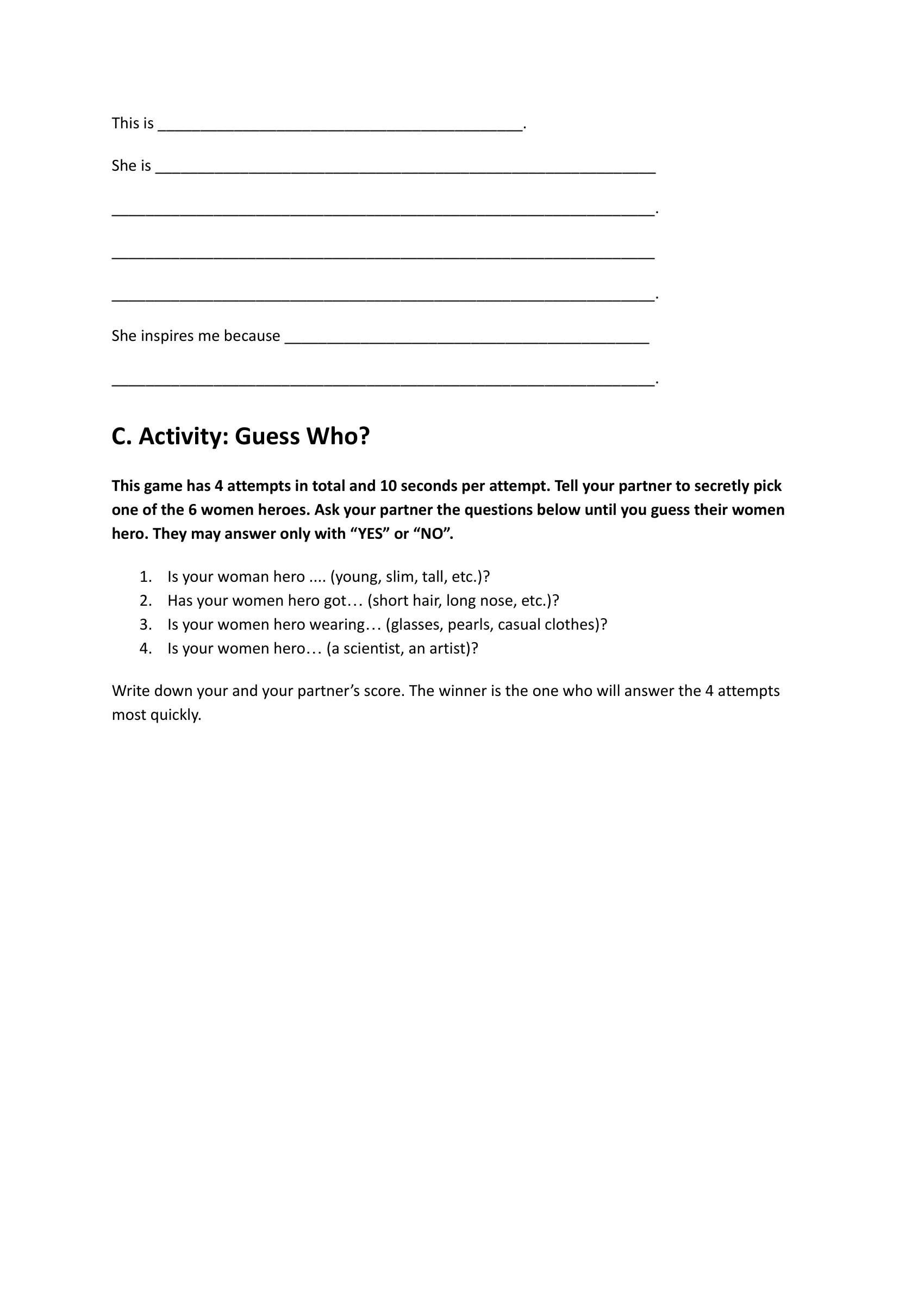 describing-people-esl-vocabulary-worksheet – preview