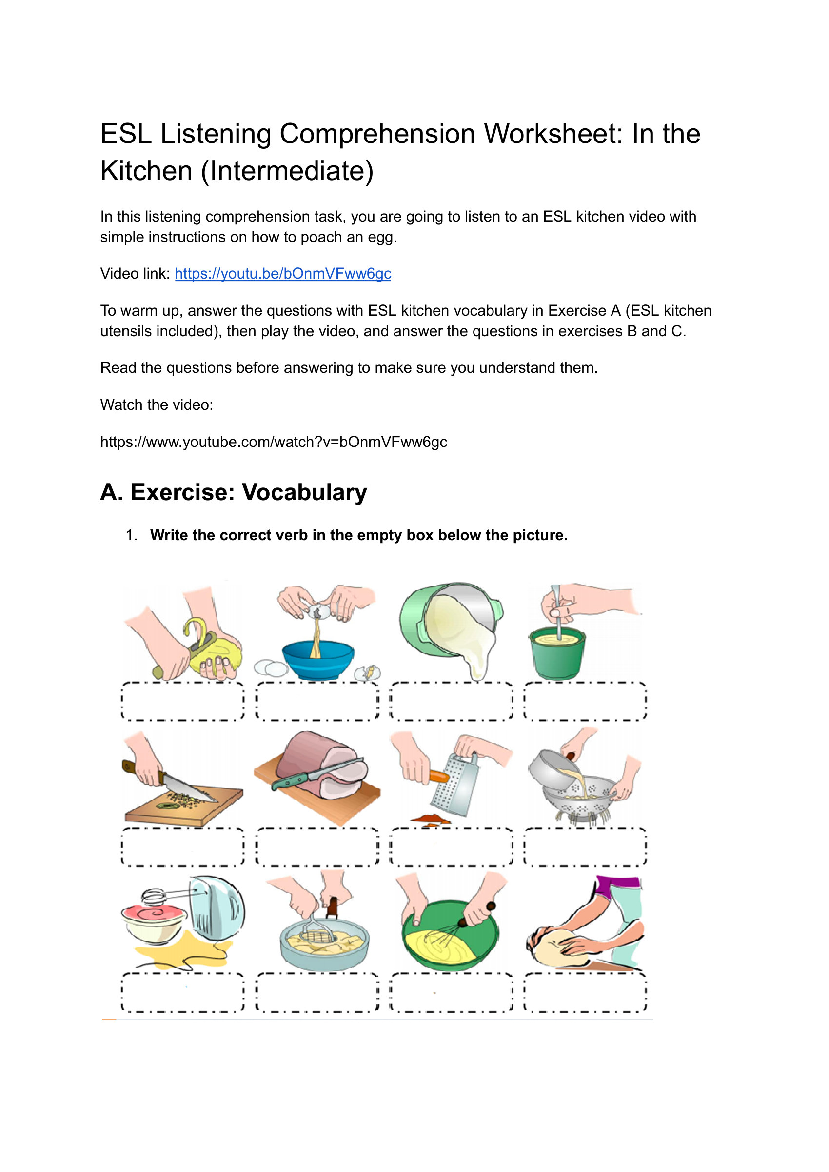 esl-kitchen-worksheet-intermediate – preview