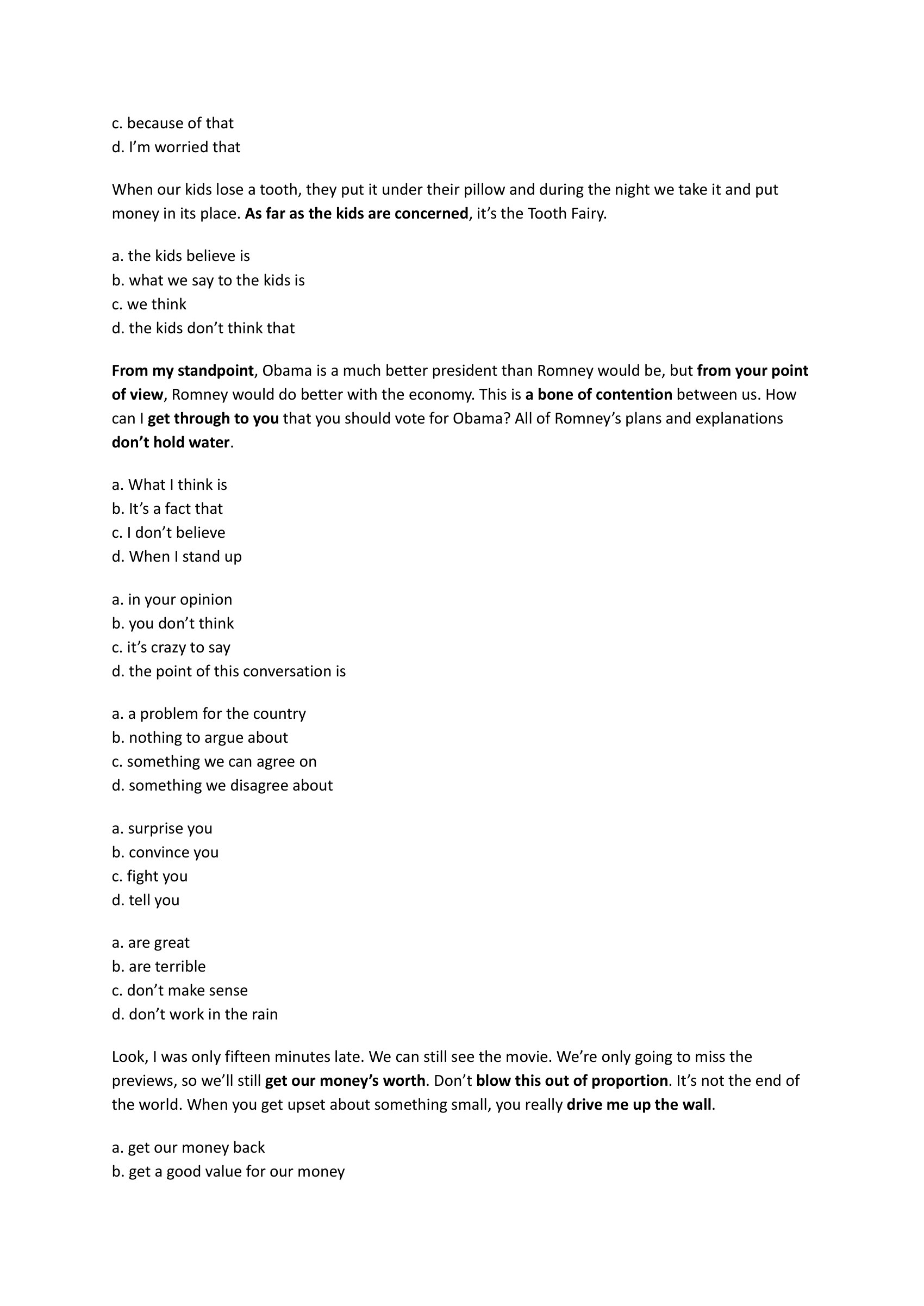 general-idioms-worksheet-esl – preview
