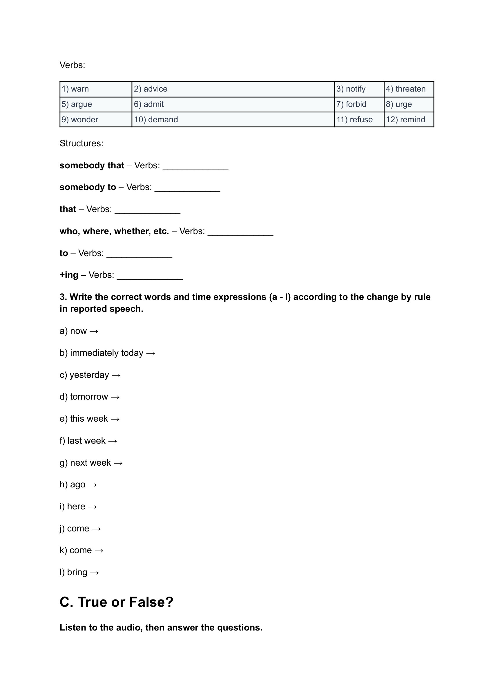 listening-comprehension-worksheet-reported-speech-social-media-upper-intermediate-advanced – preview